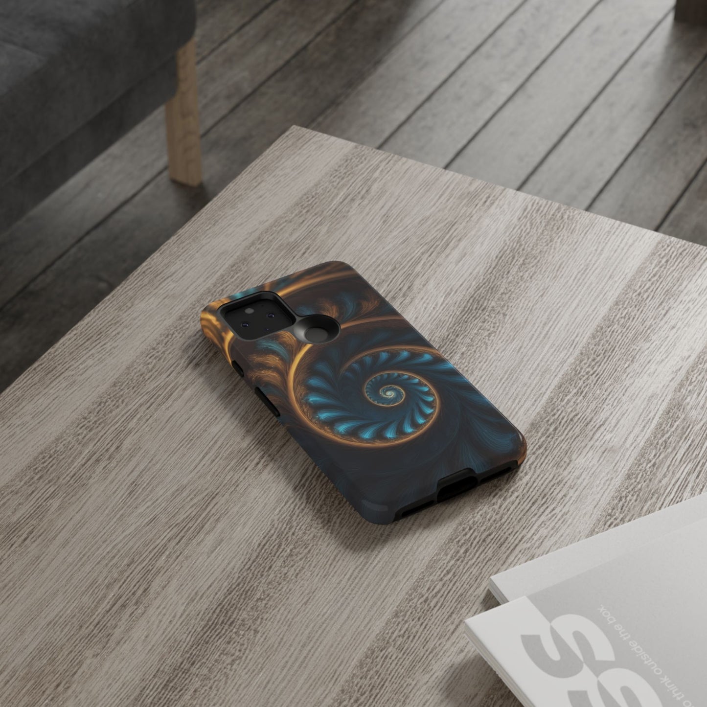 3D Fractal Custom Phone Case for Google Pixel 8 Pro, Pixel 8, Pixel 7, Pixel 6 Pro, Pixel 6, Pixel 5 5G - Designed by Thalia