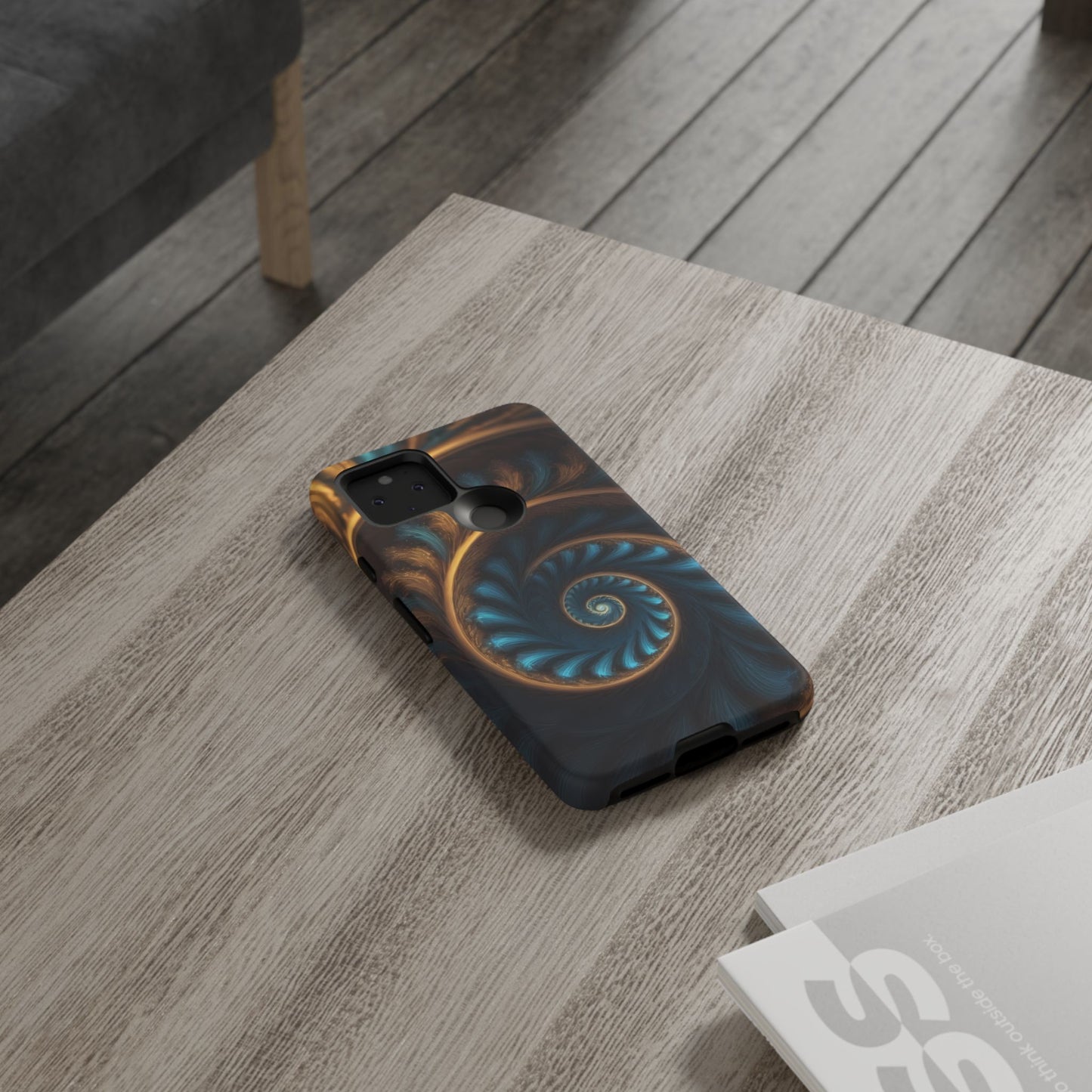 3D Fractal Custom Phone Case for Google Pixel 8 Pro, Pixel 8, Pixel 7, Pixel 6 Pro, Pixel 6, Pixel 5 5G - Designed by Thalia