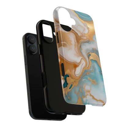 Marble Hues Phone Case for iPhone 8–16 Pro Max, Pixel 5–8 Pro, Galaxy S10–S24 Ultra - Designed by Thalia