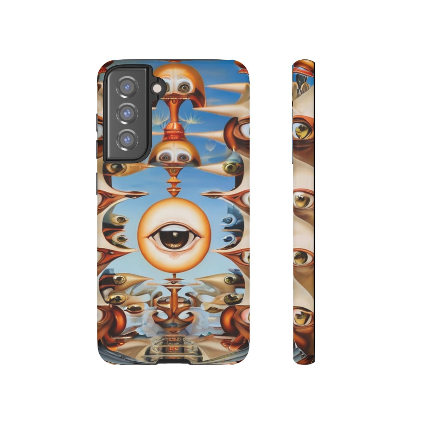 Surreal Suspect Custom Phone Case for Samsung Galaxy S10–S10 Plus, S20–S20 Ultra, S21, S22, S23, S24 Ultra - Designed by Thalia