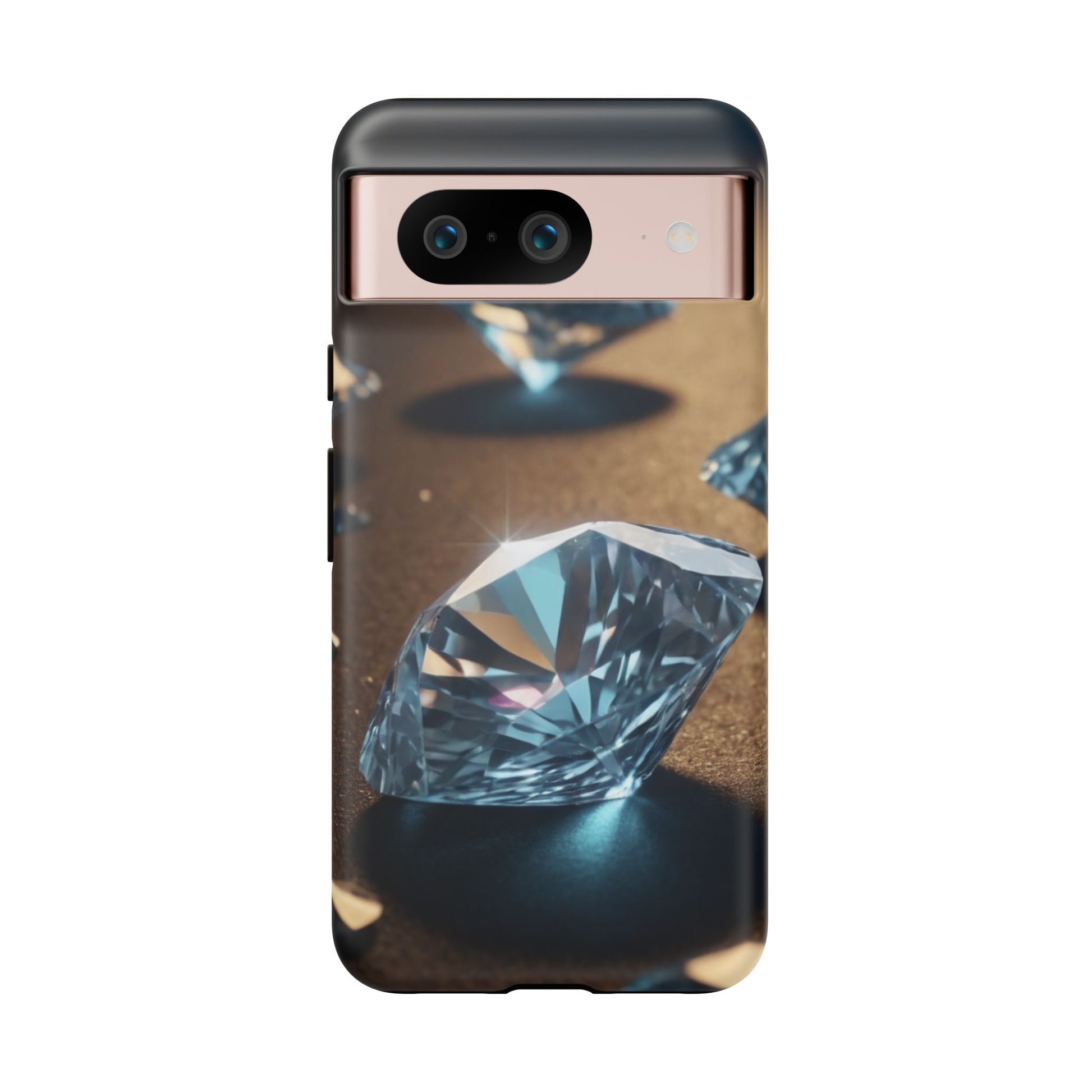 Raining Diamonds Custom, Stylish, Unique & UV protected phone case for Google Pixel, Samsung & iPhone - design for all models - Designed by Thalia