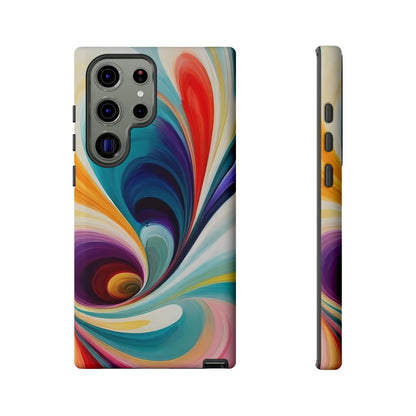 Abstract Elegance Custom Phone Case for iPhone 8–16 Pro Max, iPhone 8 Plus–13 Mini, iPhone XS–XS Max, iPhone 11–14 Pro Max - Designed by Thalia