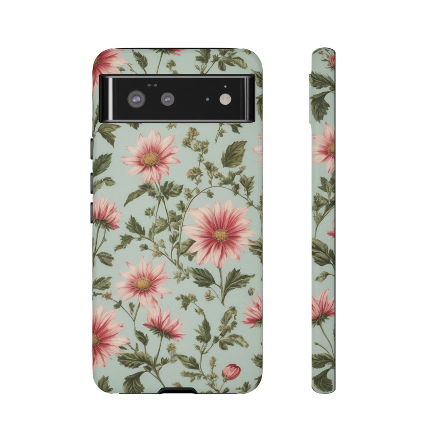 Flower Garden Custom Phone Case for iPhone 8–16 Pro Max, Pixel 5–8 Pro, Galaxy S10–S24 Ultra - Designed by Thalia