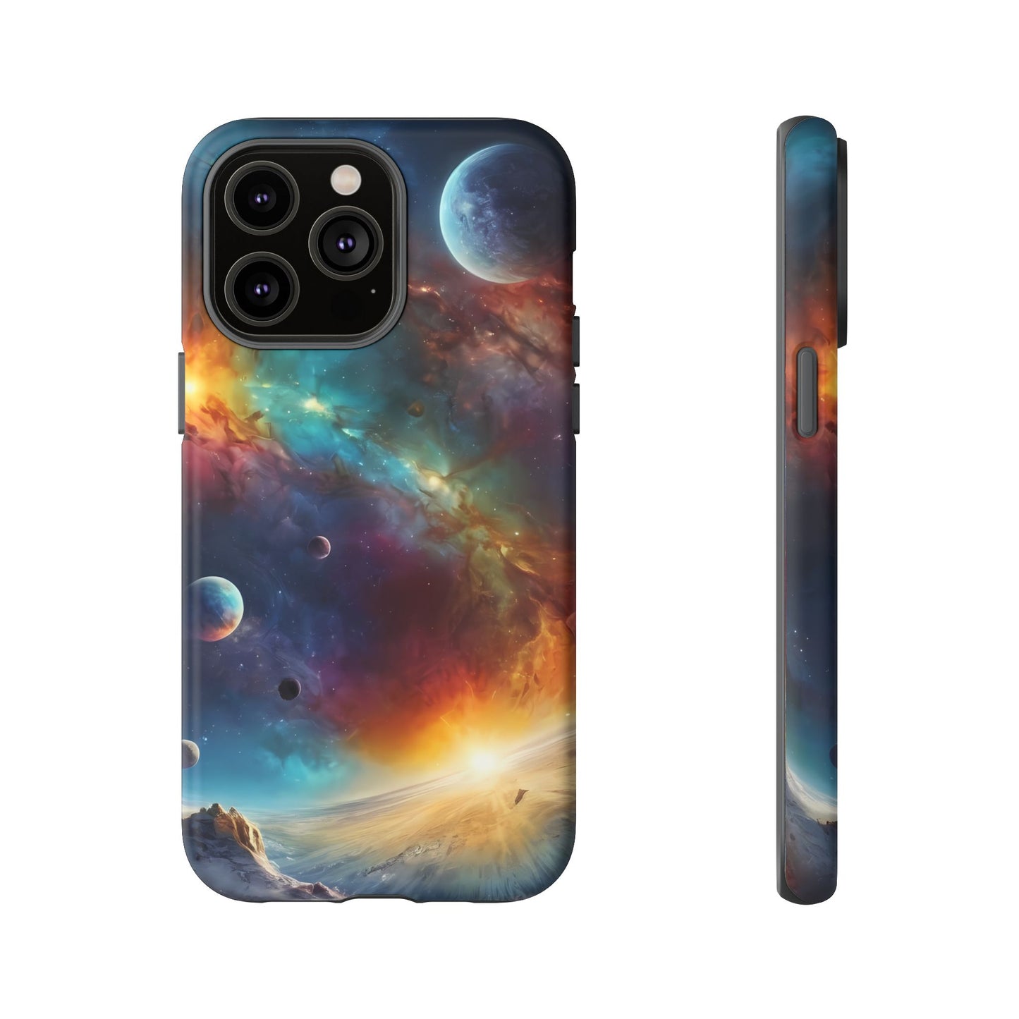 Cosmic Voyage Phone Case for iPhone 8–16 Pro Max, Pixel 5–8 Pro, Galaxy S10–S24 Ultra - Designed by Thalia