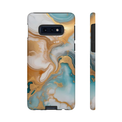 Marble Hues Custom Phone Case for Samsung Galaxy S10–S10 Plus, S20–S20 Ultra, S21, S22, S23, S24 Ultra - Designed by Thalia