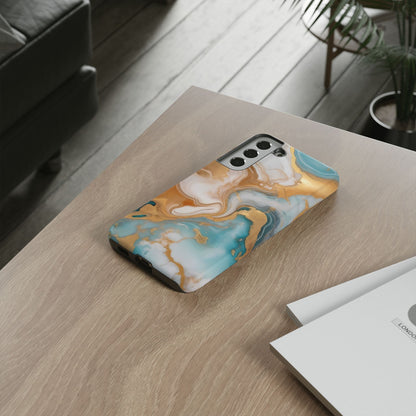 Marble Hues Phone Case for iPhone 8–16 Pro Max, Pixel 5–8 Pro, Galaxy S10–S24 Ultra - Designed by Thalia