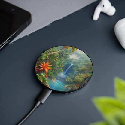 Tropical Paradise Wireless Charger - Designed by Thalia