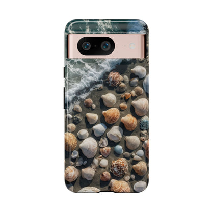 She Sells Sea Shells Phone Case for Google Pixel 8–Pixel 8 Pro, Pixel 7, Pixel 6 Pro, Pixel 6, Pixel 5 5G - Designed by Thalia