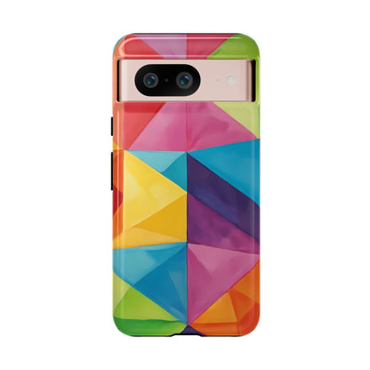 Geometric Play Phone Case for Google Pixel 8 Pro, Pixel 8, Pixel 7, Pixel 6 Pro, Pixel 6, Pixel 5 5G - Designed by Thalia