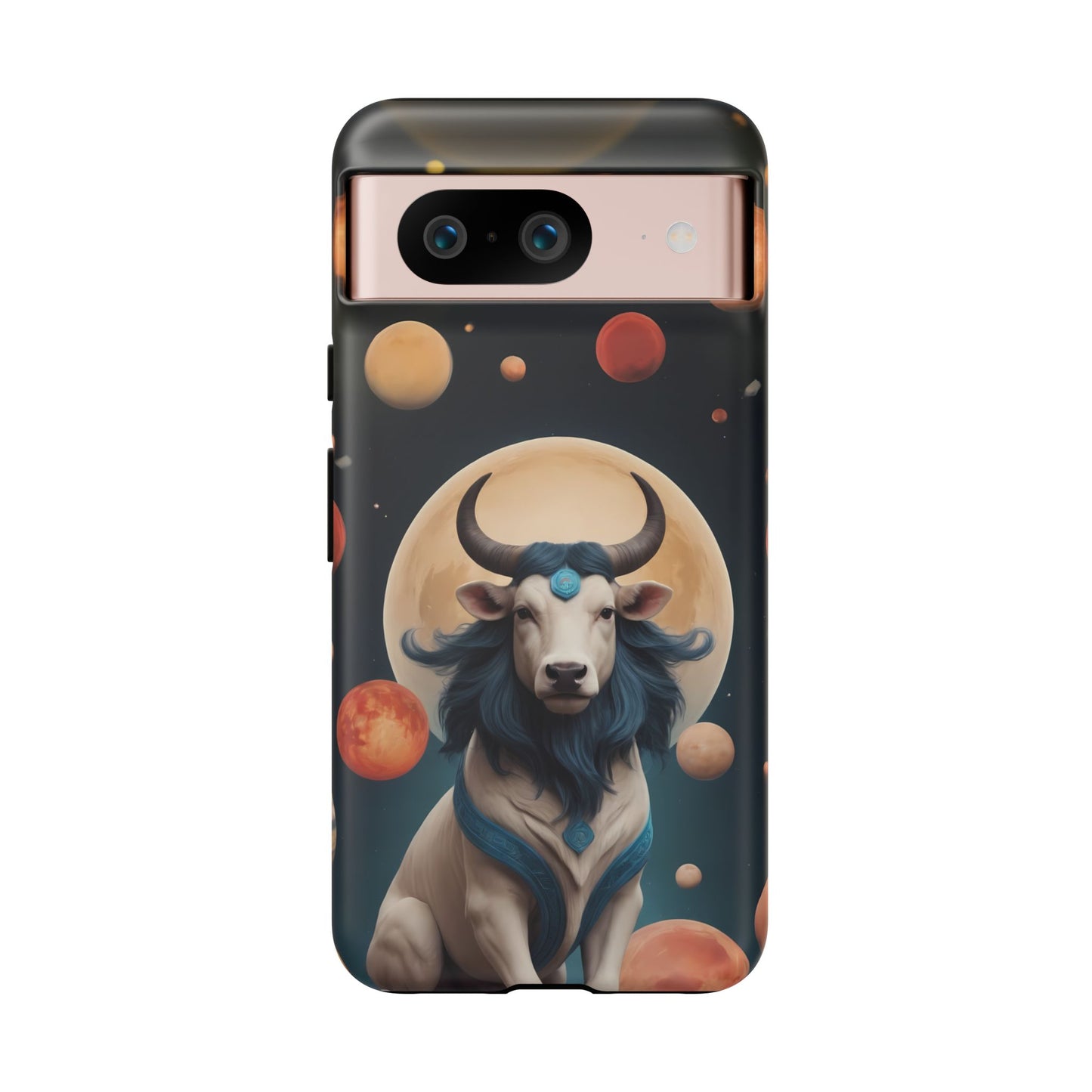 Chinese Zodiac Ox Phone Case for Google Pixel 8 Pro, Pixel 8, Pixel 7, Pixel 6 Pro, Pixel 6, Pixel 5 5G - Designed by Thalia