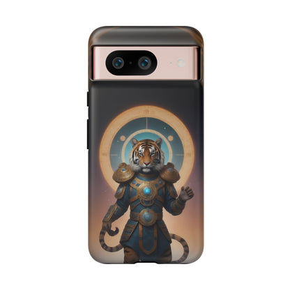 Chinese Zodiac Tiger Phone Case for Google Pixel 8 Pro, Pixel 8, Pixel 7, Pixel 6 Pro, Pixel 6, Pixel 5 5G - Designed by Thalia