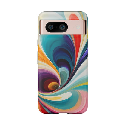 Abstract Elegance Custom Phone Case for Google Pixel 8 Pro, Pixel 8, Pixel 7, Pixel 6 Pro, Pixel 6, Pixel 5 5G - Designed by Thalia