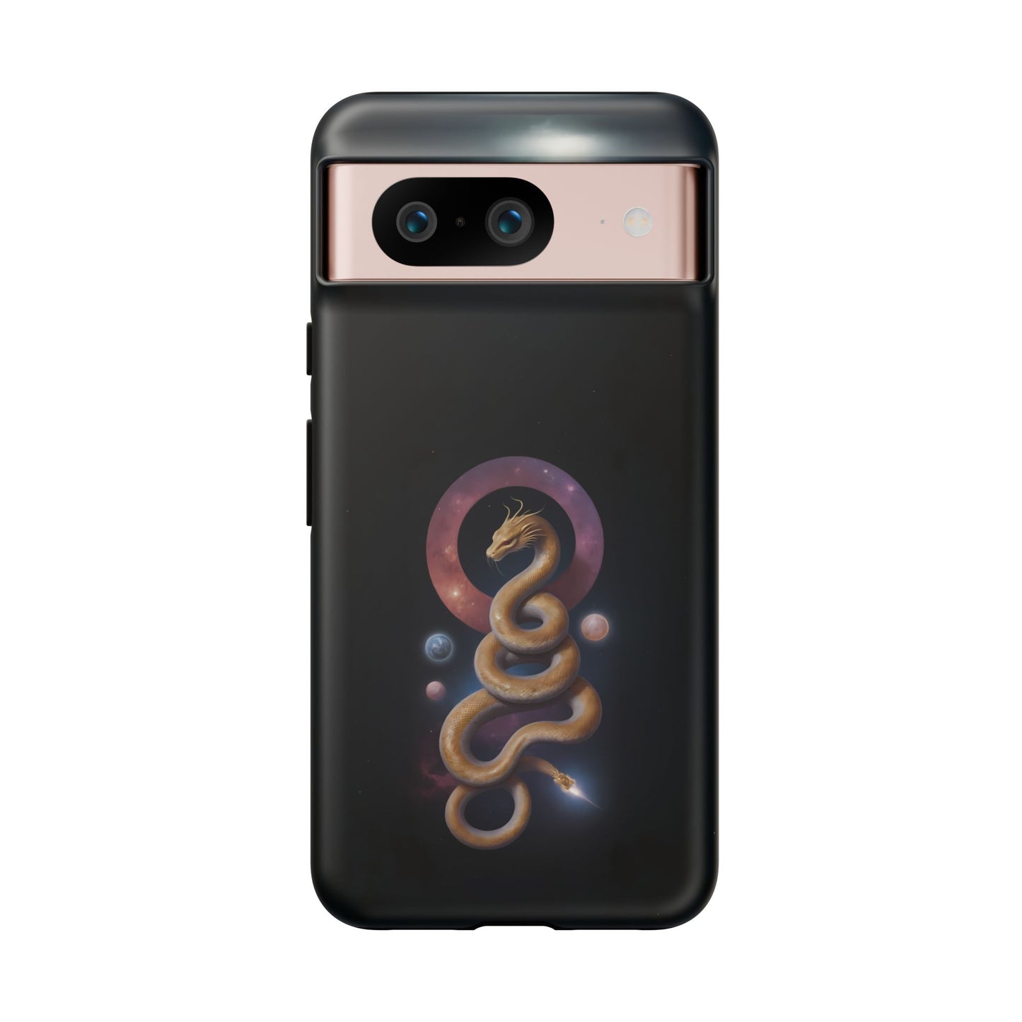 Chinese Zodiac Snake Phone Case for Google Pixel 8 Pro, Pixel 8, Pixel 7, Pixel 6 Pro, Pixel 6, Pixel 5 5G - Designed by Thalia