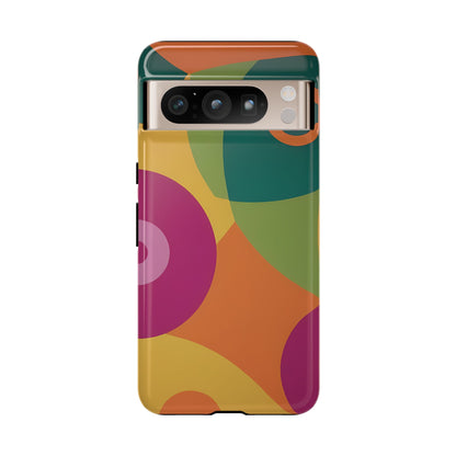 60s Retro Phone Case for iPhone 8–16 Pro Max, Pixel 5–8 Pro, Galaxy S10–S24 Ultra - Designed by Thalia