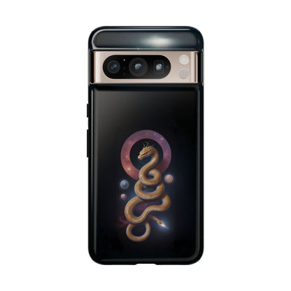 Chinese Zodiac Snake Phone Case for Google Pixel 8 Pro, Pixel 8, Pixel 7, Pixel 6 Pro, Pixel 6, Pixel 5 5G - Designed by Thalia