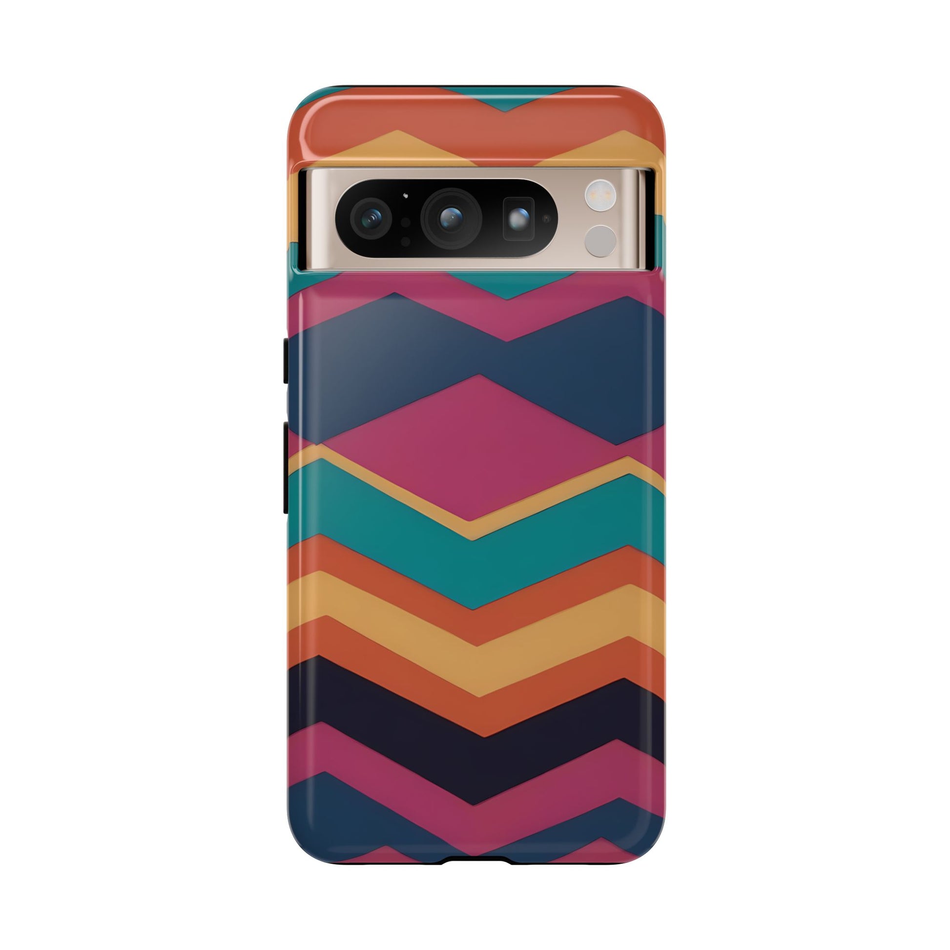 80s Retro Custom Phone Case for Google Pixel 8 Pro, Pixel 8, Pixel 7, Pixel 6 Pro, Pixel 6, Pixel 5 5G - Designed by Thalia