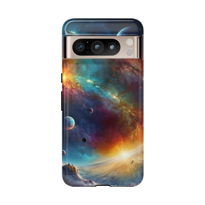 Cosmic Voyage Phone Case for iPhone 8–16 Pro Max, Pixel 5–8 Pro, Galaxy S10–S24 Ultra - Designed by Thalia