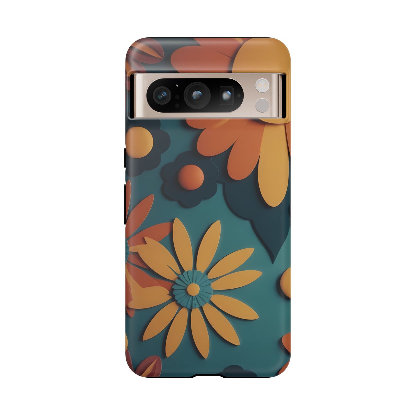 70s Retro Phone Case for iPhone 8–16 Pro Max, Pixel 5–8 Pro, Galaxy S10–S24 Ultra - Designed by Thalia