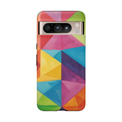 Geometric Play Phone Case for Google Pixel 8 Pro, Pixel 8, Pixel 7, Pixel 6 Pro, Pixel 6, Pixel 5 5G - Designed by Thalia