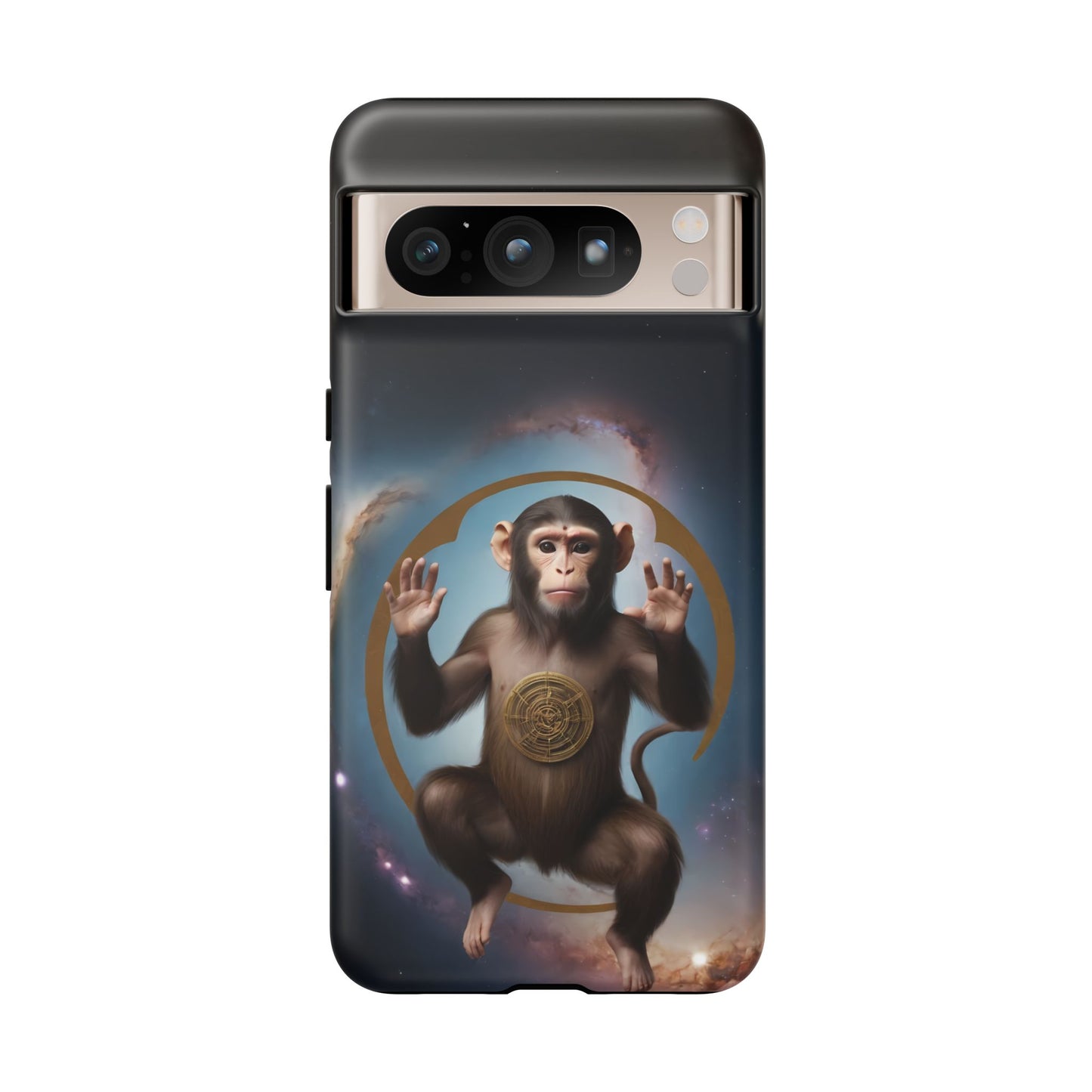 Chinese Zodiac Monkey Phone Case for Google Pixel 8 Pro, Pixel 8, Pixel 7, Pixel 6 Pro, Pixel 6, Pixel 5 5G - Designed by Thalia