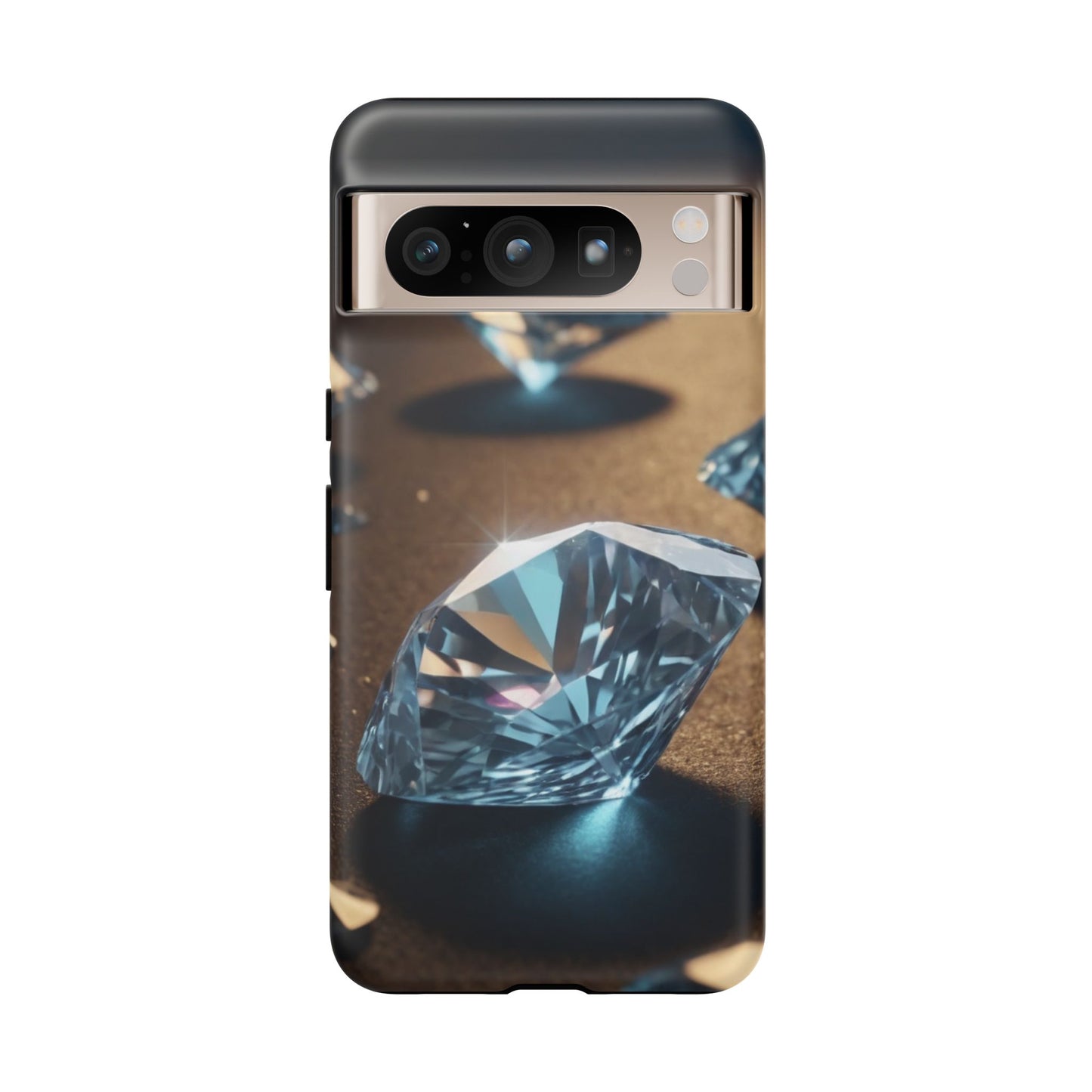 Raining Diamonds Phone Case for Google Pixel 8–Pixel 8 Pro, Pixel 7, Pixel 6 Pro, Pixel 6, Pixel 5 5G - Designed by Thalia