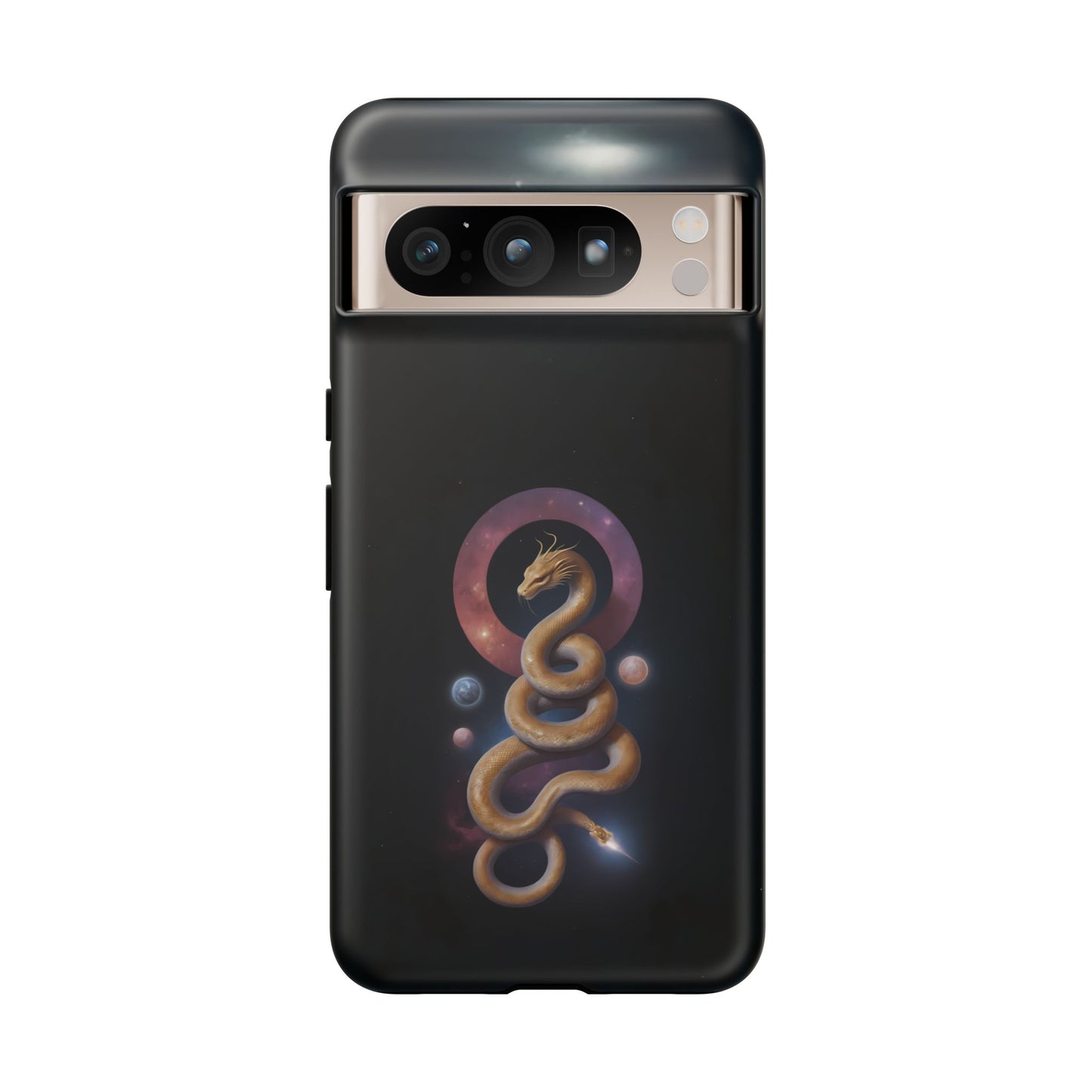 Chinese Zodiac Snake Phone Case for Google Pixel 8 Pro, Pixel 8, Pixel 7, Pixel 6 Pro, Pixel 6, Pixel 5 5G - Designed by Thalia