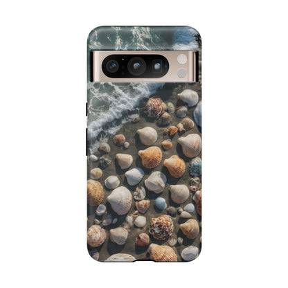 She Sells Sea Shells Phone Case for Google Pixel 8–Pixel 8 Pro, Pixel 7, Pixel 6 Pro, Pixel 6, Pixel 5 5G - Designed by Thalia