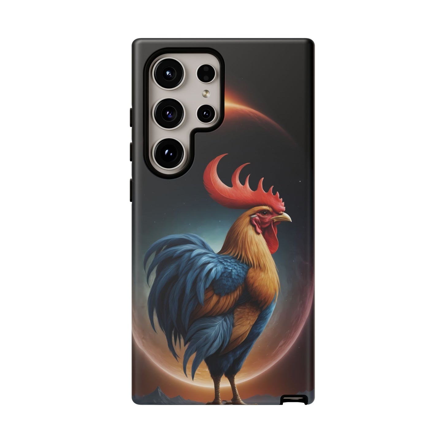 Chinese Zodiac Rooster Phone Case for Samsung Galaxy S10–S24 - Designed by Thalia