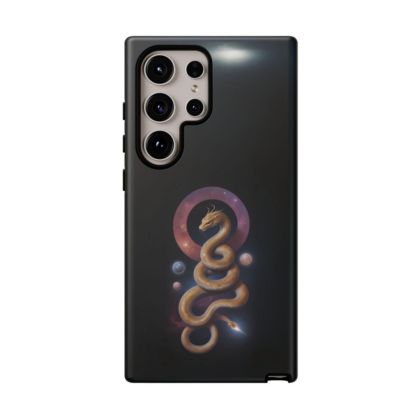 Chinese Zodiac Snake Custom Phone Case for iPhone 8–16 Pro Max, Pixel 5–8 Pro, Galaxy S10–S24 Ultra - Designed by Thalia