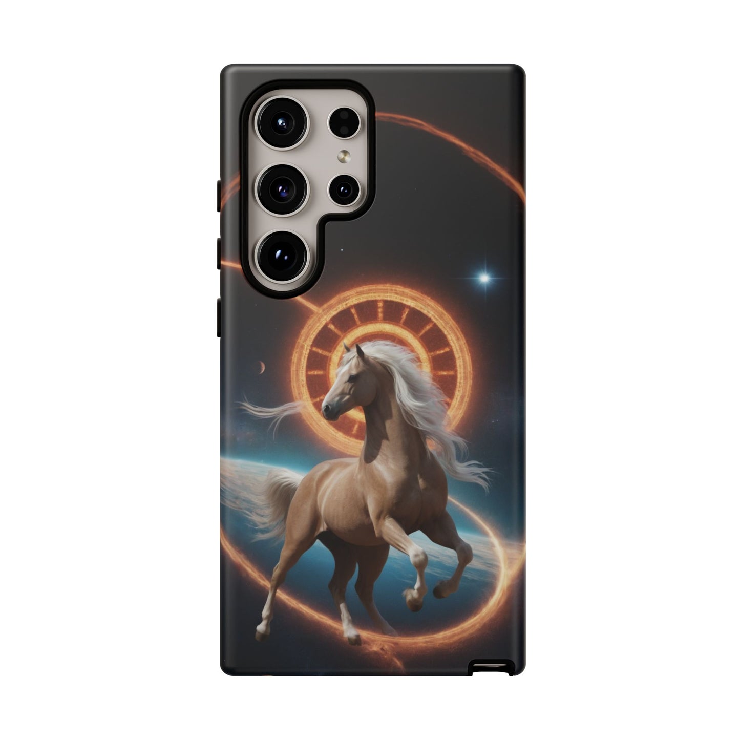 Chinese Zodiac Horse Custom Phone Case for iPhone 8–16 Pro Max, Pixel 5–8 Pro, Galaxy S10–S24 Ultra - Designed by Thalia