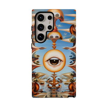 Surreal Suspect Custom Phone Case for Samsung Galaxy S10–S10 Plus, S20–S20 Ultra, S21, S22, S23, S24 Ultra - Designed by Thalia