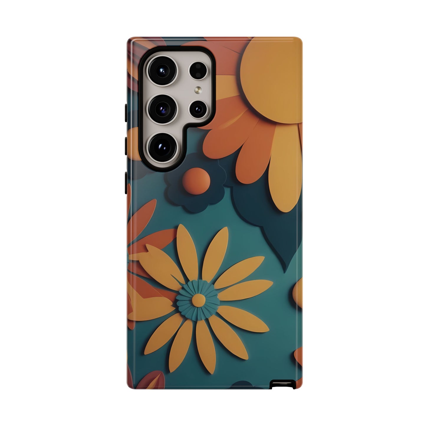 70s Retro Phone Case for iPhone 8–16 Pro Max, Pixel 5–8 Pro, Galaxy S10–S24 Ultra - Designed by Thalia