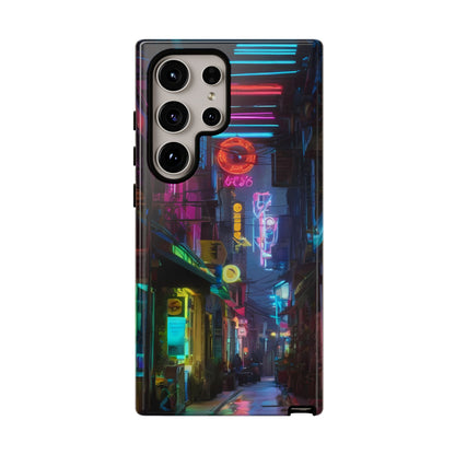 Electric Neon Custom Phone Case for Samsung Galaxy S10–S24 - Designed by Thalia