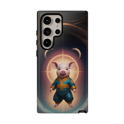 Chinese Zodiac Pig Phone Case for Samsung Galaxy S10–S24 - Designed by Thalia