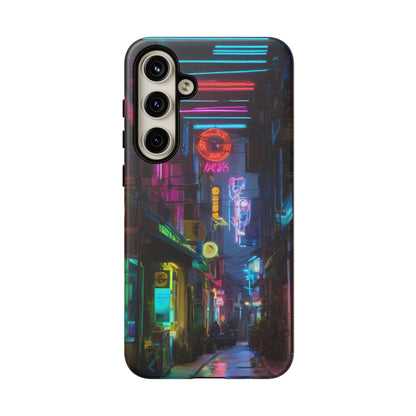 Electric Neon Custom Phone Case for Samsung Galaxy S10–S24 - Designed by Thalia