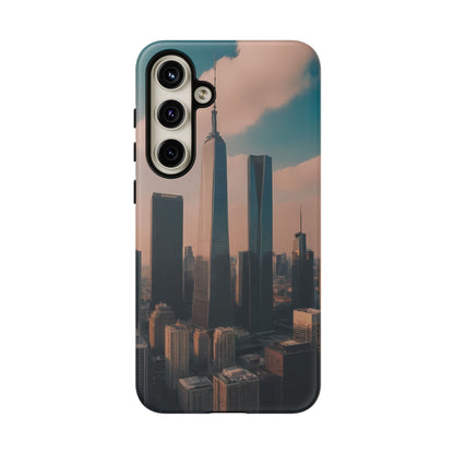 City Skylines Custom Phone Case for Samsung Galaxy S10–S10 Plus, S20–S20 Ultra, S21, S22, S23, S24 Ultra - Designed by Thalia