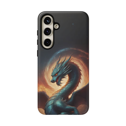 Chinese Zodiac Dragon Phone Case for iPhone 8–16 Pro Max, Pixel 5–8 Pro, Galaxy S10–S24 Ultra - Designed by Thalia