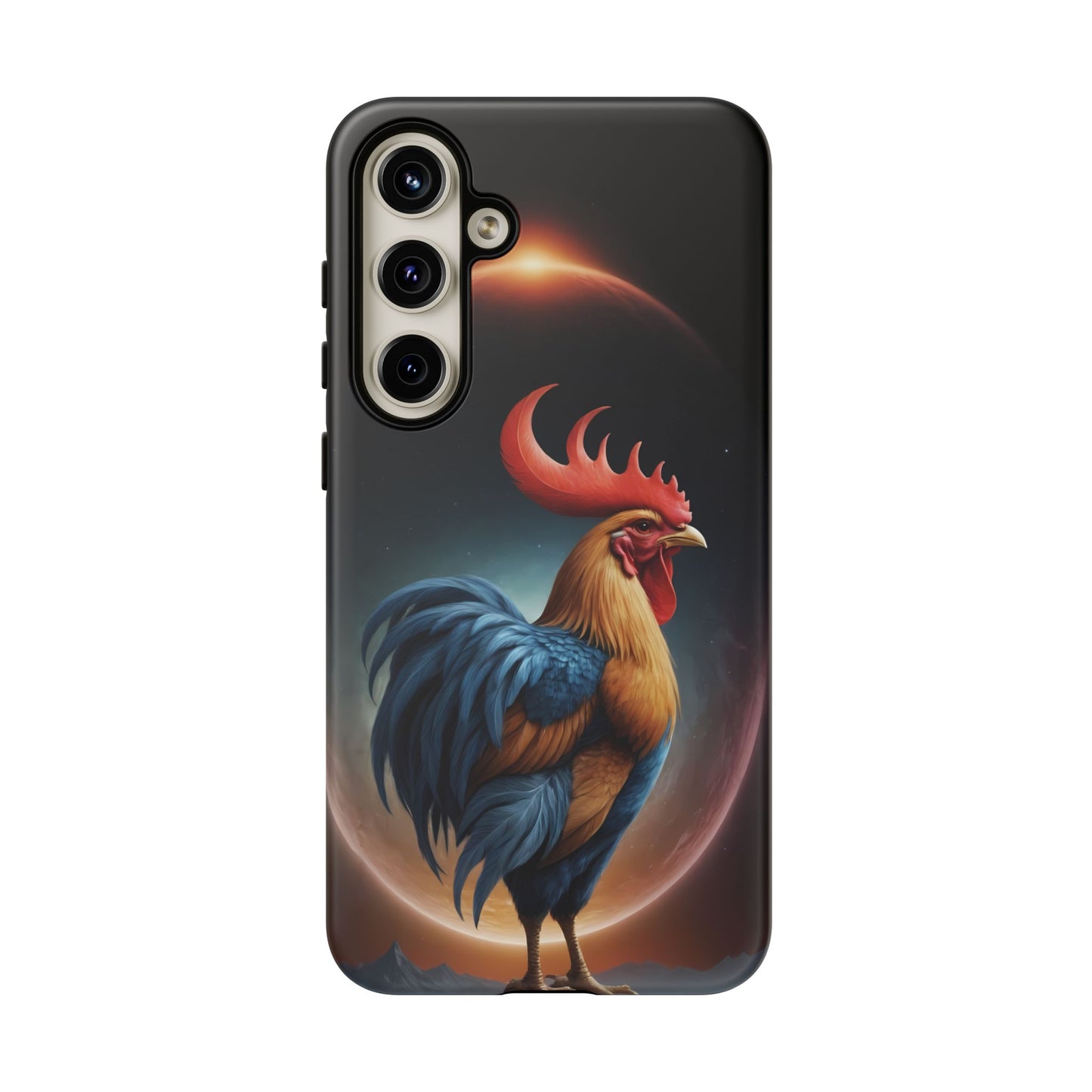 Chinese Zodiac Rooster Phone Case for Samsung Galaxy S10–S24 - Designed by Thalia