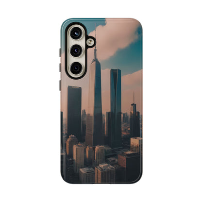 City Skylines Custom Phone Case for Samsung Galaxy S10–S10 Plus, S20–S20 Ultra, S21, S22, S23, S24 Ultra - Designed by Thalia