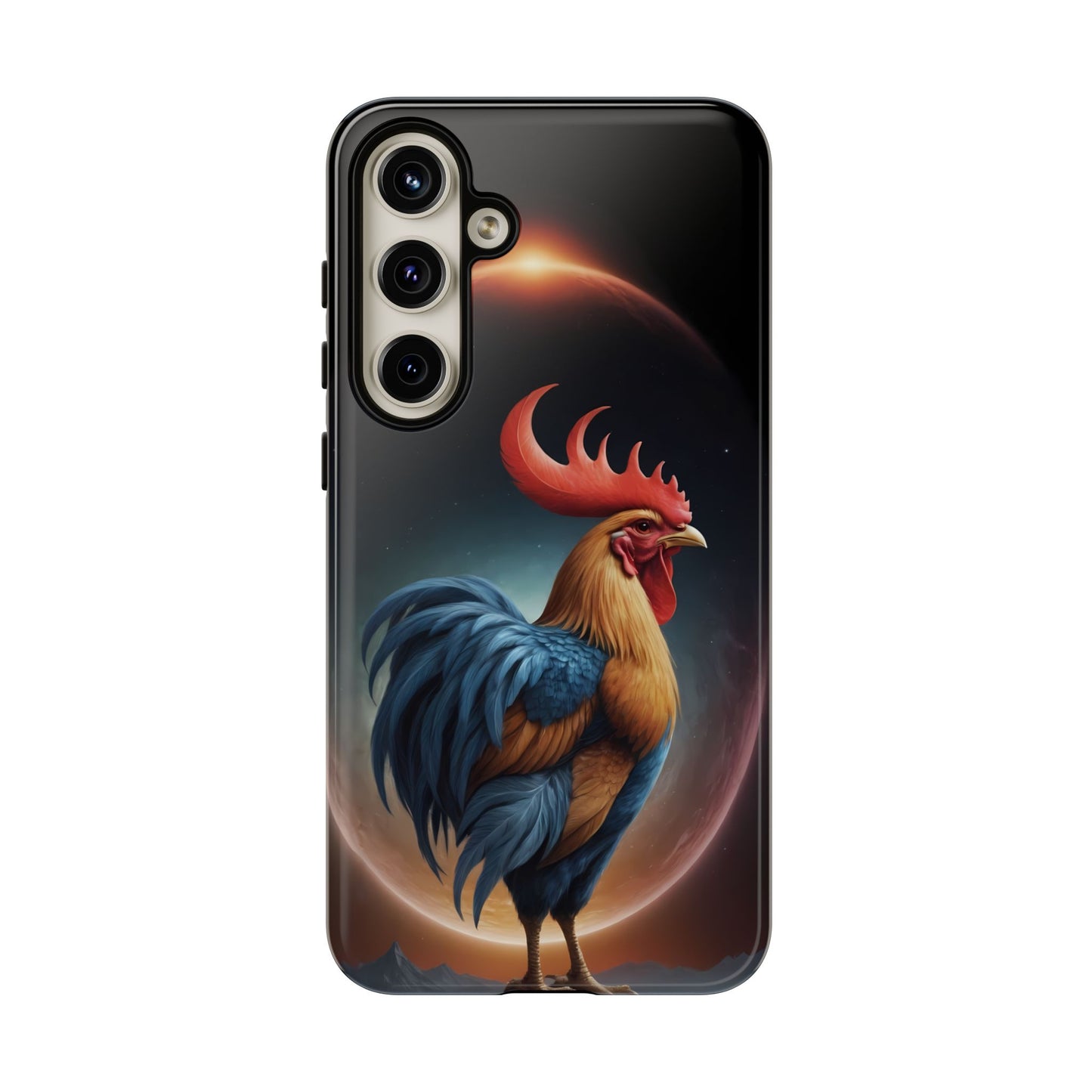 Chinese Zodiac Rooster Phone Case for Samsung Galaxy S10–S24 - Designed by Thalia