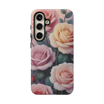 Roses Custom Phone Case for Samsung Galaxy S10–S10 Plus, S20–S20 Ultra, S21, S22, S23, S24 Ultra - Designed by Thalia