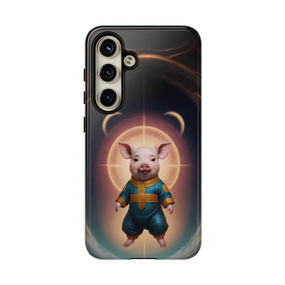 Chinese Zodiac Pig Phone Case for Samsung Galaxy S10–S24 - Designed by Thalia