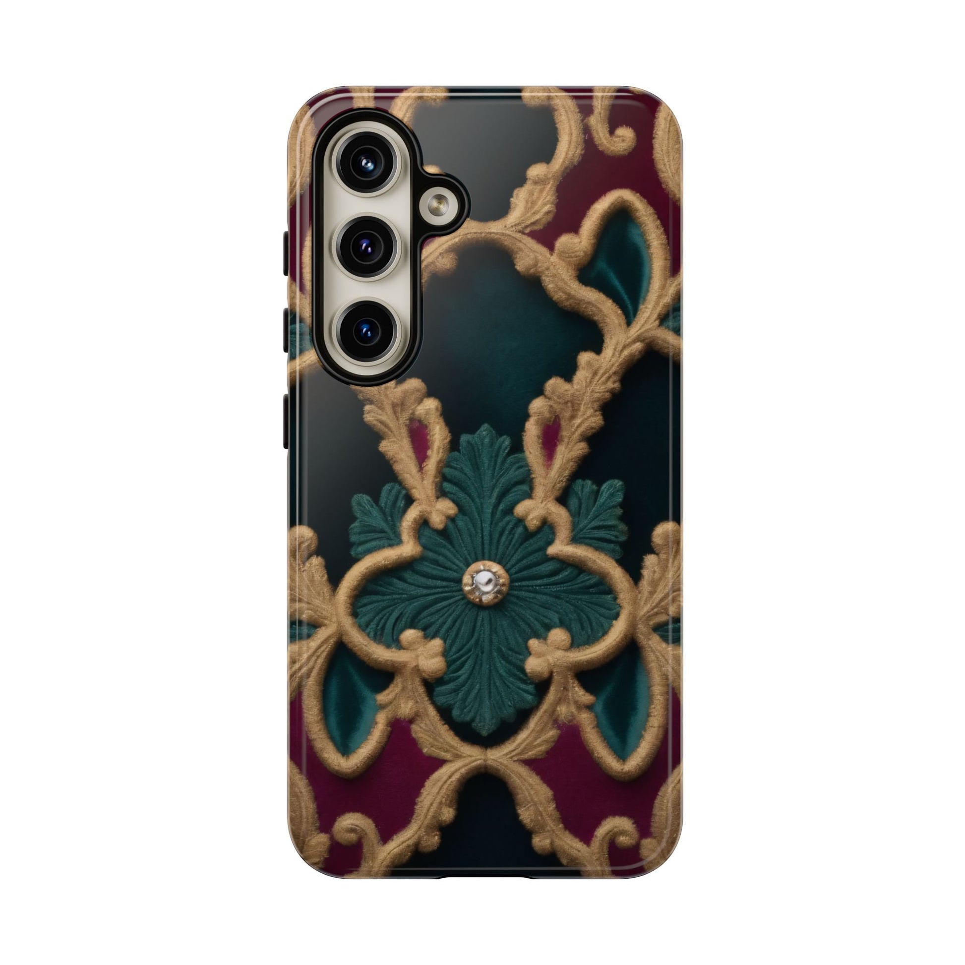 Velvet Luxe Custom Phone Case for Samsung Galaxy S10–S10 Plus, S20–S20 Ultra, S21, S22, S23, S24 Ultra - Designed by Thalia