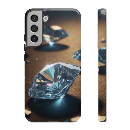 Raining Diamonds Custom, Stylish, Unique & UV protected phone case for Google Pixel, Samsung & iPhone - design for all models - Designed by Thalia