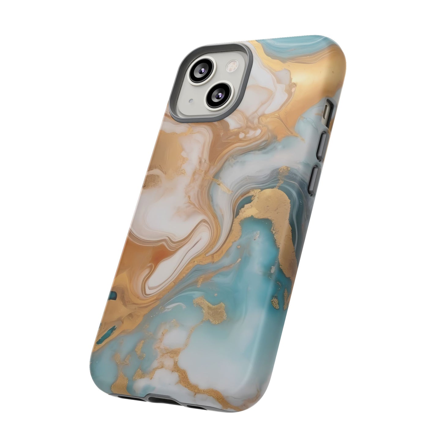 Marble Hues Phone Case for iPhone 8–16 Pro Max, Pixel 5–8 Pro, Galaxy S10–S24 Ultra - Designed by Thalia