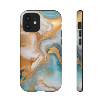 Marble Hues Phone Case for iPhone 8–16 Pro Max, Pixel 5–8 Pro, Galaxy S10–S24 Ultra - Designed by Thalia