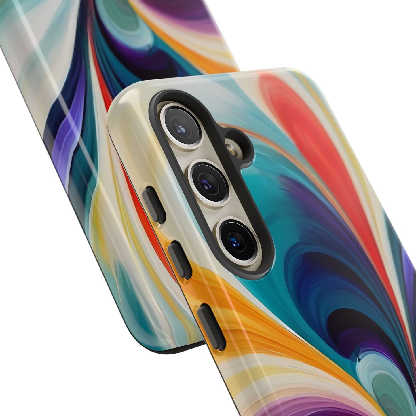 Abstract Elegance Custom Phone Case for iPhone 8–16 Pro Max, iPhone 8 Plus–13 Mini, iPhone XS–XS Max, iPhone 11–14 Pro Max - Designed by Thalia