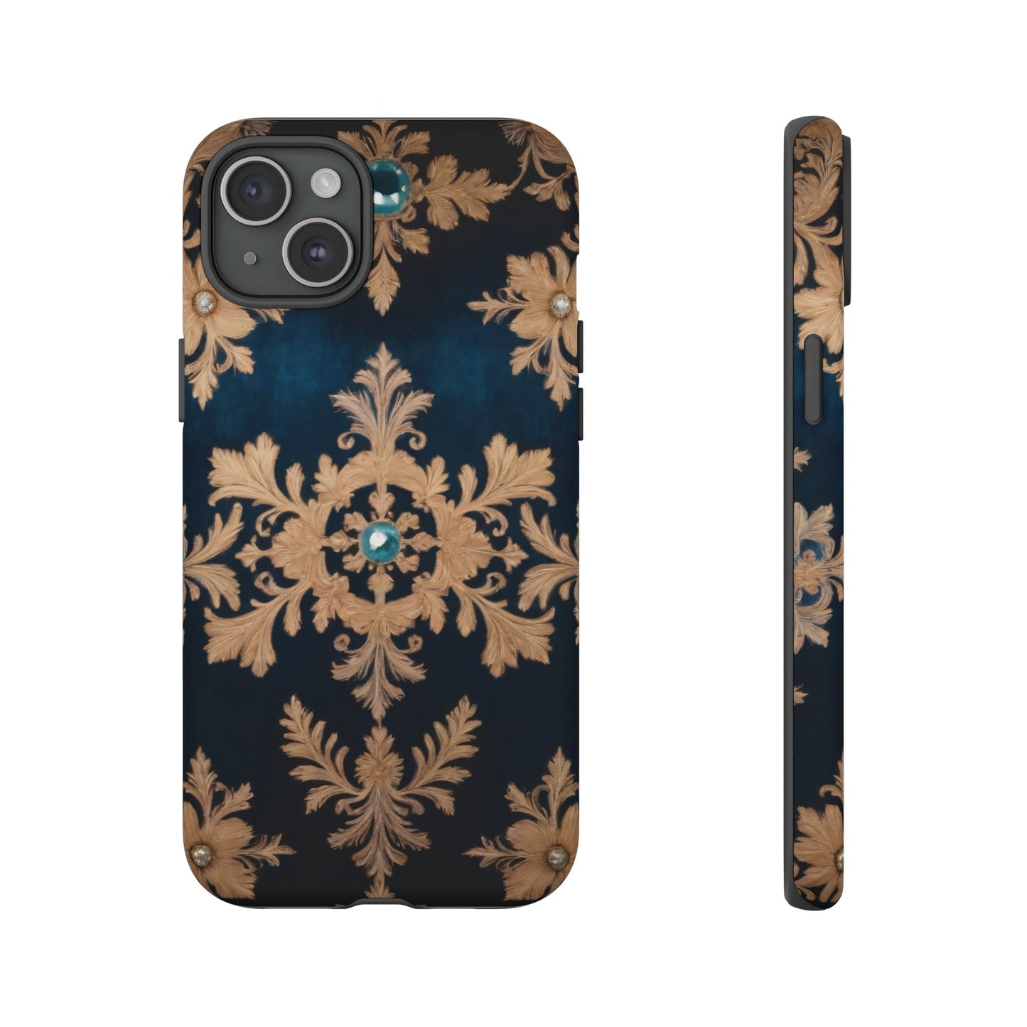 Velour Prestige Phone Case for iPhone 8–16 Pro Max, Pixel 5–8 Pro, Galaxy S10–S24 Ultra - Designed by Thalia