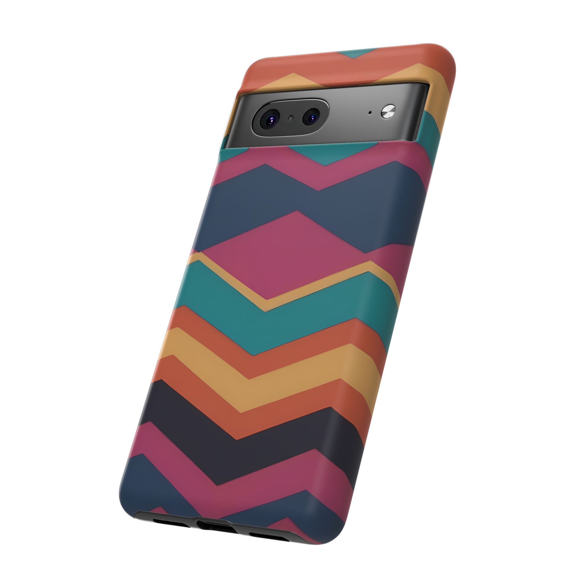 80s Retro Custom Phone Case for Google Pixel 8 Pro, Pixel 8, Pixel 7, Pixel 6 Pro, Pixel 6, Pixel 5 5G - Designed by Thalia