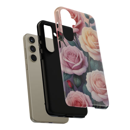 Roses Custom Phone Case for Samsung Galaxy S10–S10 Plus, S20–S20 Ultra, S21, S22, S23, S24 Ultra - Designed by Thalia